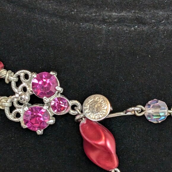 🍁Vintage Continental 2-Strand Statement Necklace - Picture 5 of 6